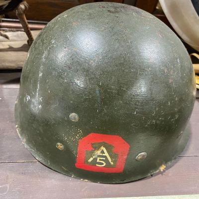 WWII Helmet-named soldier