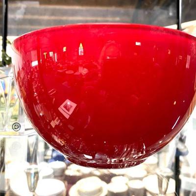 Rosenthal Studio Lin cased glass bowl