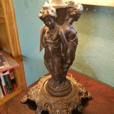 Spelter Lamp - One of many