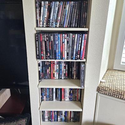 Lot of over 125 DVD Movies - Assortment of Popular Movies!