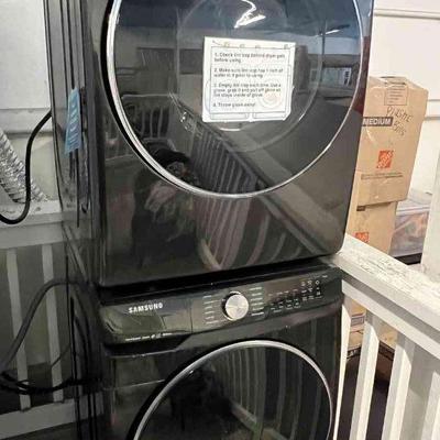 SAB006-Samsung Stacking Washer and Dryer
