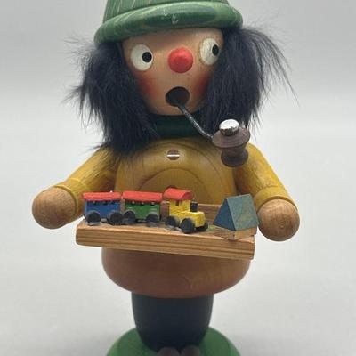 German Wooden Incense Smoker, Toy Maker