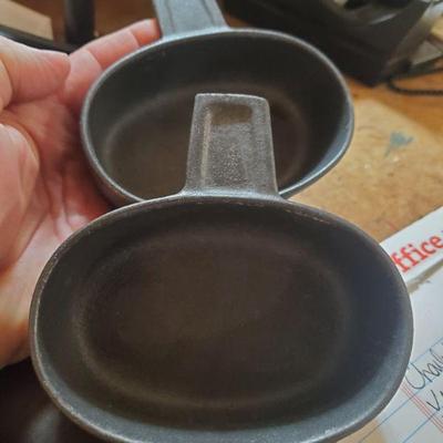 Cast Iron fondue pots 