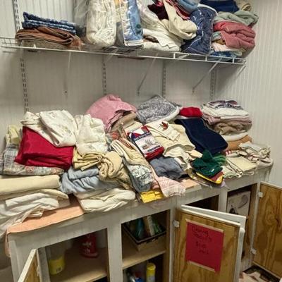 Gently used linens of all types. 