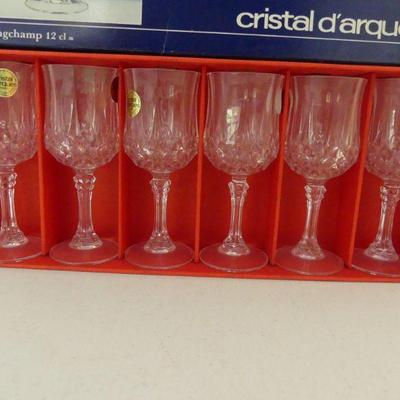 Vintage Cristal D'Arques 24% Lead Crystal 
