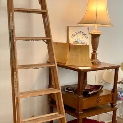 Ladder, end tables