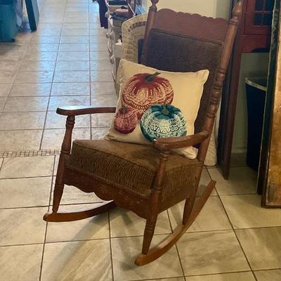 Antique rocker