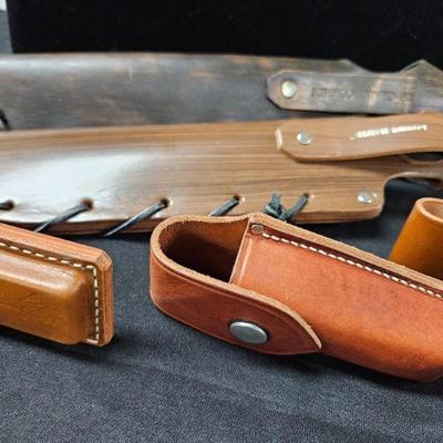 LEATHER KNIFE CASES