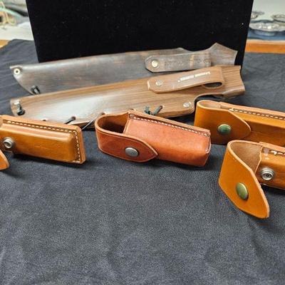 LEATHER KNIFE CASES