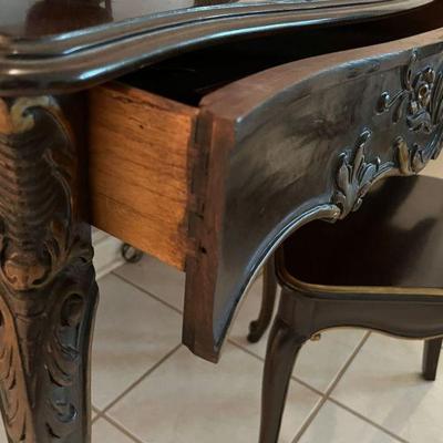 Beautiful antique desk and chair 