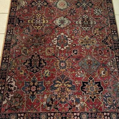 Assorted area rugs including this one by Karastan 