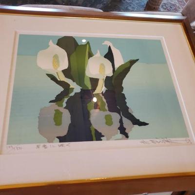 Translation "Blooms in Early Spring"  signed Numbered 