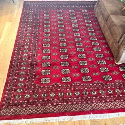 Hand Knotted Wool Rug Made In Pakistan
