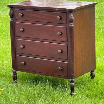 Federal Style Chest Of Drawers

