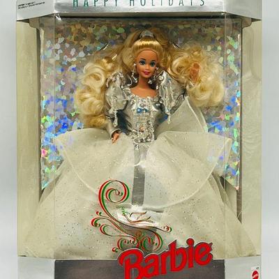 1992 Happy Holidays Special Edition Barbie Doll - 5th in Series NRFB
