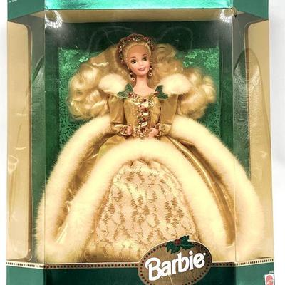 1994 Happy Holidays Special Edition Barbie Doll - 7th in Series NRFB
