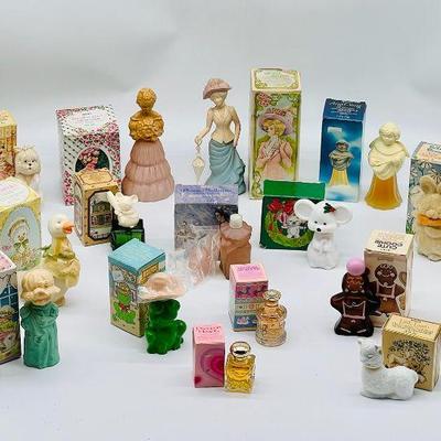 Extensive Collection of Vintage Avon Cologne Figures & Animals
