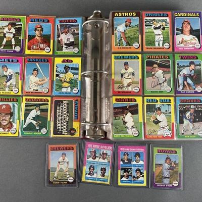 Lot 199 | 1975 Topps Baseball Card Set~ signed Yout ~