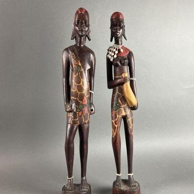 Lot 17 | African Tribal Couple
