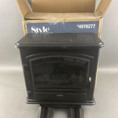 Lot 265 | Electric Fireplace Stove Heater