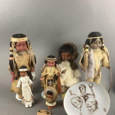 Lot 147 | Vintage Native American Dolls & More