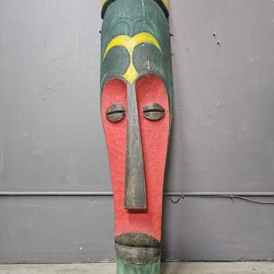 Lot 16 | Very Large Wood Hand Carved Mask