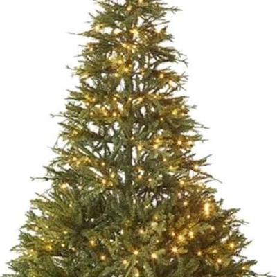 Lot 352 | North Pole Trading Pre-Lit Christmas Tree