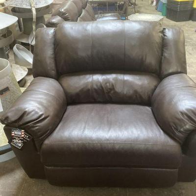 Lot 135 | Pleather Reclining Chair With Tags