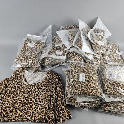 Lot 394 | New Womens Fashion Leopard Print Bodysuits