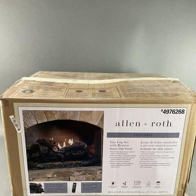 Lot 450 | Allen + Roth vent free gas log set