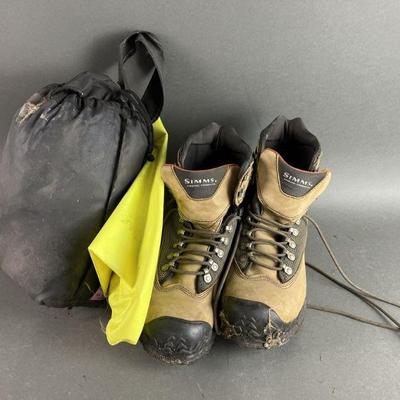 Lot 198 | Simms Fishing Boots & More