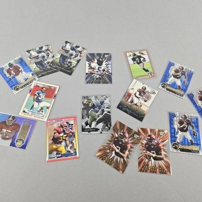 Lot 224 | NFL Rookie Cards! Jerome Bettis, Mike Vick & More!
