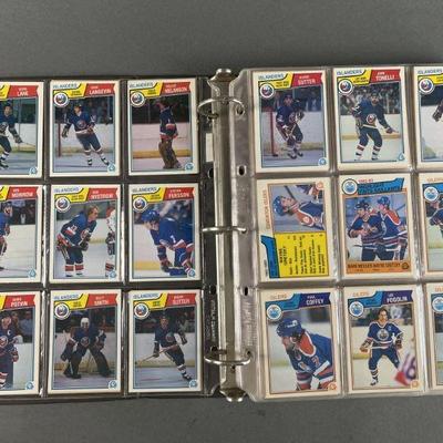 Lot 209 | 83-84 OPC NHL Hockey Cards in Binder