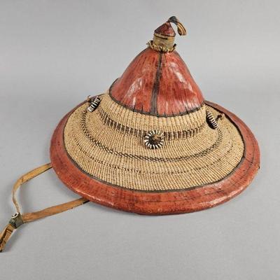 Lot 34 | Vintage African Fulani Straw Hat
