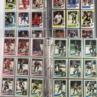 Lot 207 | 84-85, 86/87 Hockey Cards in Binder