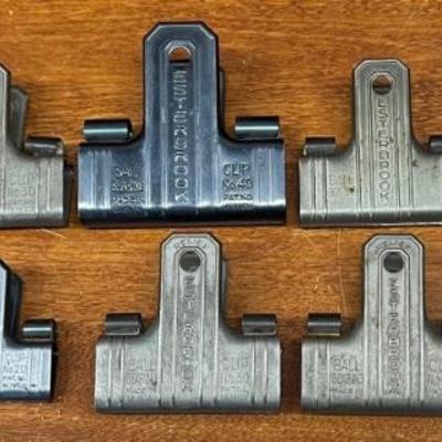 10 Assorted Vintage Esterbrook Ball Bering Clips