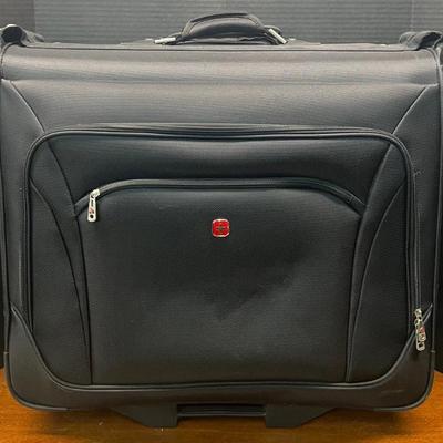 Swiss Gear Black Rolling Suit Case