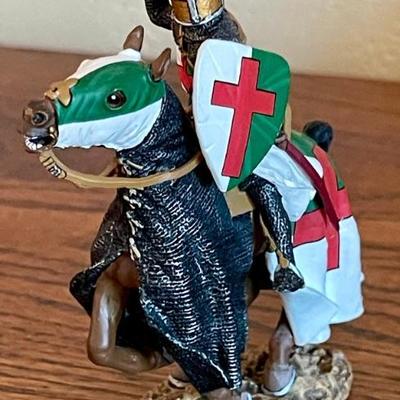 King & Country Crusader Cross And Crescent 2008 Sir Walter De La Mer Toy Soldier Metal