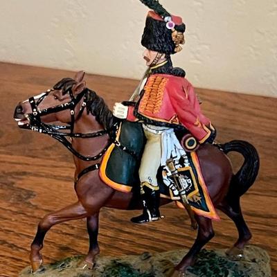 King & Country Age Of Napoleon Mounted French Chasseur 2006 Toy Soldier Metal 