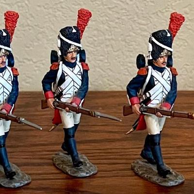 3 King & Country Age Of Napoleon 2005 French Imperial Guard Toy Soldiers Metal 