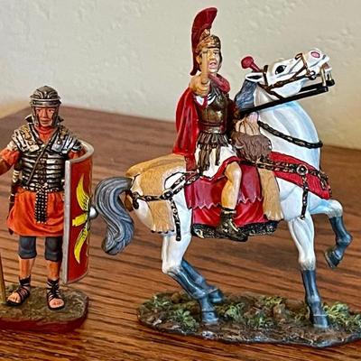 King & Country Romans 2001 Julius Caesar & Roman Soldier Toy Soldiers Metal 