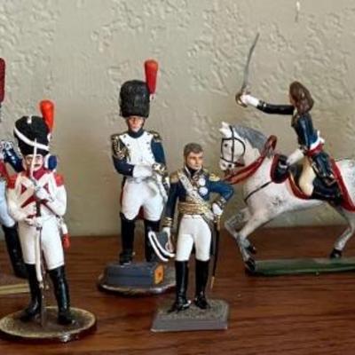 Metal Toy Soldiers - Ernst Veingart, Marshal Jean Lannes - Napoleonic French Imperial Guards - Marechal Murat