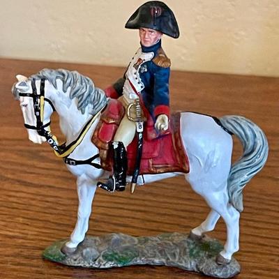 King & Country Age Of Napoleon 2003 Mounted Emperor Napoleon Toy Soldier Metal 
