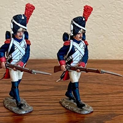 2 King & Country The Age Of Napoleon 2005 French Imperial Guard Toy Soldiers Metal 
