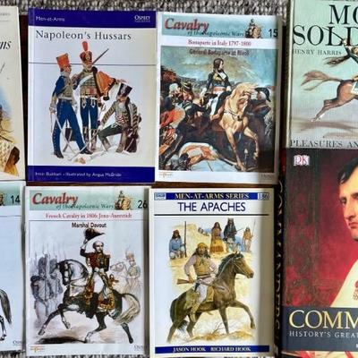 Solider Books - Commanders - The Apaches - Saladin & Saracens - Calvary - Model Soldiers - Napoleon 
