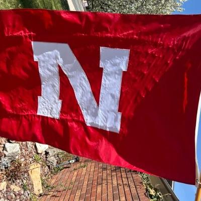 Nebraska Cornhuskers 58" X 35" Flag