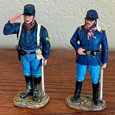King & Country - Kings X Club 2008 Soldier & Kings X Exclusive 2009 Rough Rider Toy Soldier Both Metal 