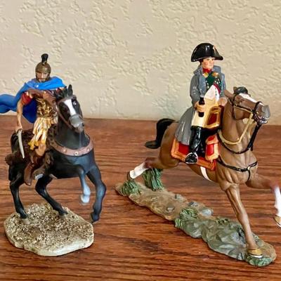 King & Country Age Of Napoleon 2997 Mounted Soldier &  Mounted Hannibal Metal