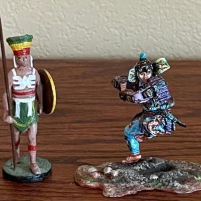 St. Petersburg Niena Kolotilova Metal Toy Soldier - Alymer Azetca Soldier & St. George Cross Lead Army Soldier