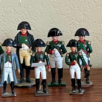 C. B. G. Mignot France Kaiser Napoleonic Soldiers - Metal Toy Soldiers 